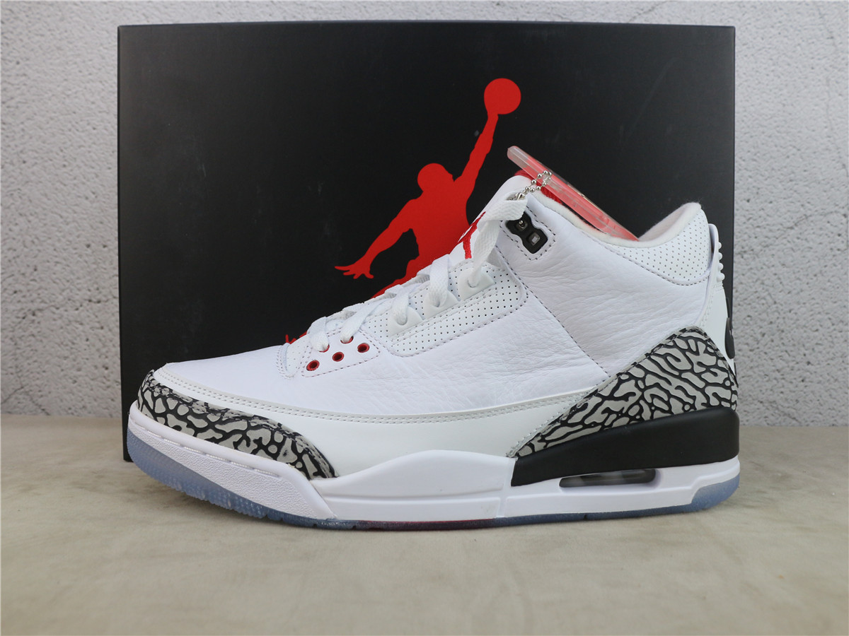 Air Jordan 3 Retro Free Throw Line White Cement 923096-101